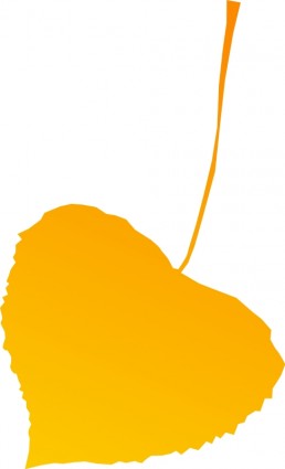 giallo di foglia d'autunno