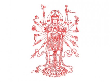 vector de Avalokitesvara
