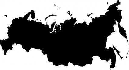 babayasin Russie contour carte clipart