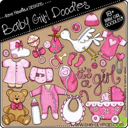 Baby Items Series Png Transparent Picture Pink Version