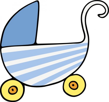 赤ちゃんベビーカー クリップ アート