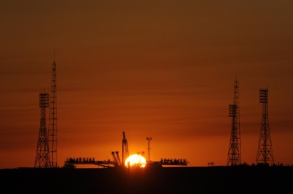 Kosmodrom Baikonur in Russland