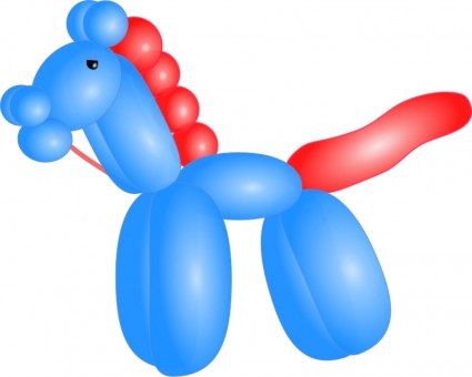Ballon-Pferd