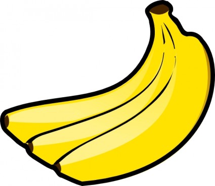 clipart de bananes