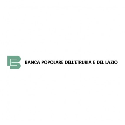 banca popolare delletruria e 델 라치오