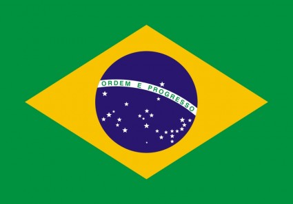 Bandeira czy Brazylia flaga Brazylii