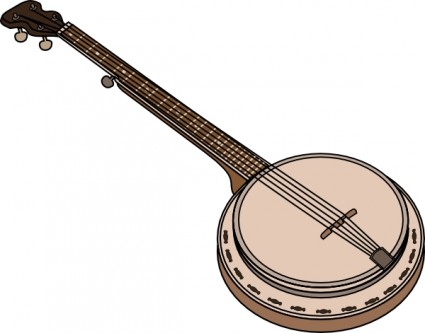 clipart de banjo
