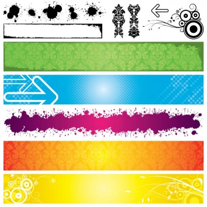 Banner-Vektor-Hintergrund
