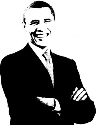 باراك أوباما قصاصة فنية
