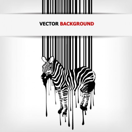 Barcode-Hintergrund-Vektor