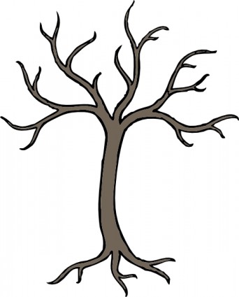pohon mati telanjang clip art