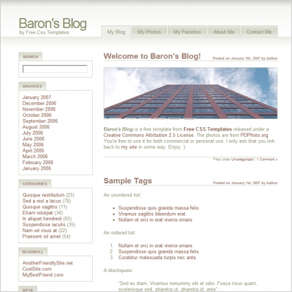 blog baronów