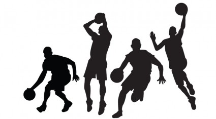 籃球運動員向量
