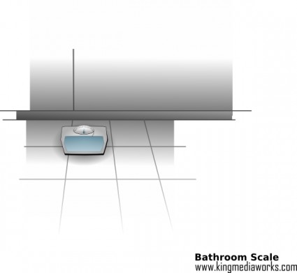 Bathroom Scale Clip Art