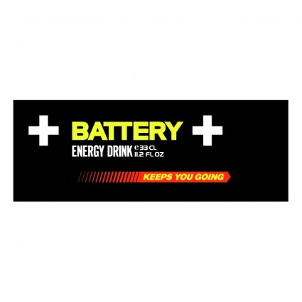boisson d'énergie de batterie