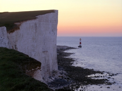 mundo de Beachy head lighthouse fondos Inglaterra