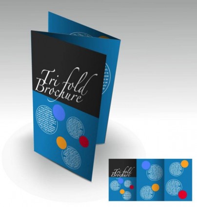 Beautiful Brochures And Leaflets Vector