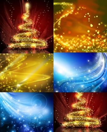красивые рождественские фон спектрометрическую картина