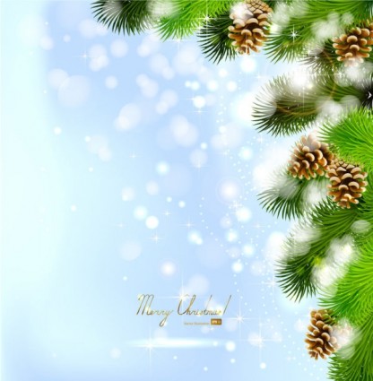 belle christmas background vector