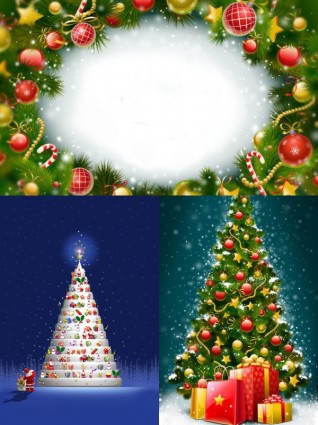 foto definizione bellissimo albero di Natale