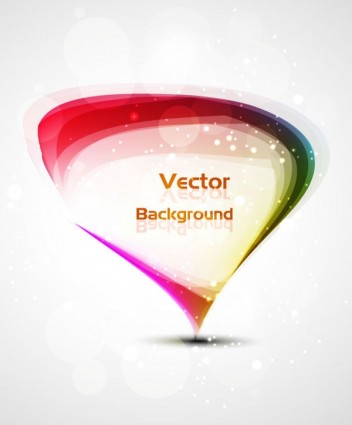 Beautiful Colorful Halo Background Vector