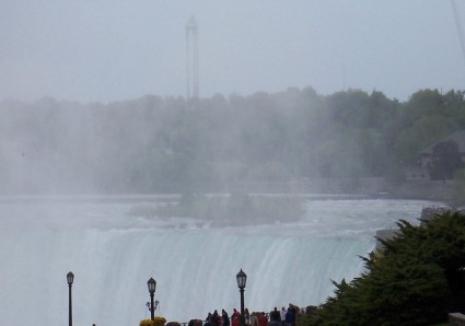 schöne misting kanadische falls
