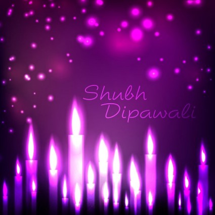 magnifiquement diwali background vector