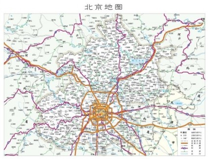 ai mapa de Beijing cdr