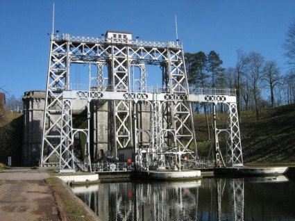 Belgia perahu lift struktur