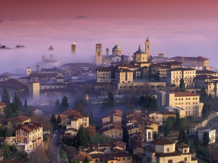 Bergamo Tapete Italien Welt