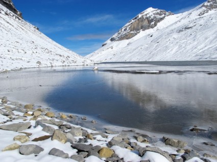 bergsee wody alpejskiego