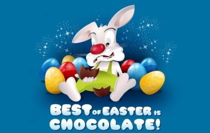 najlepsze Wielkanoc jest czekolada
