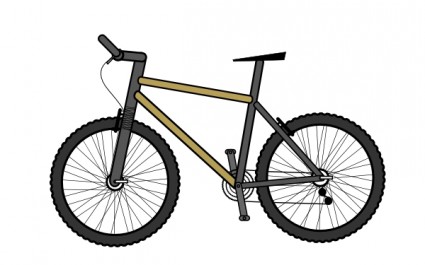 clip art de bicicleta