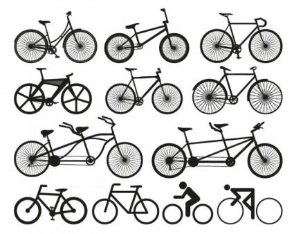 вектор велосипедов