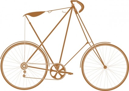 clip art de bicicleta