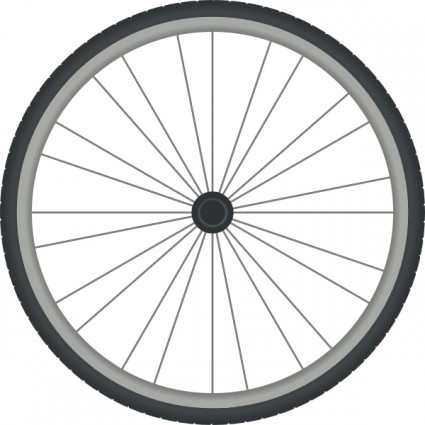 bikewheel clip art