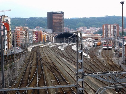 chemin de fer Bilbao Espagne