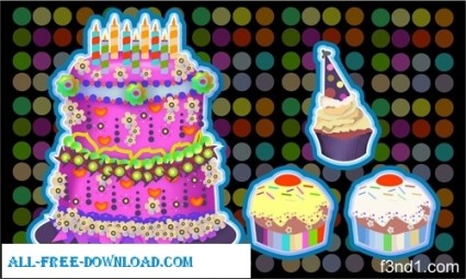cupcakes de aniversário