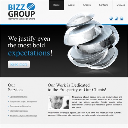 Bizz Group Template
