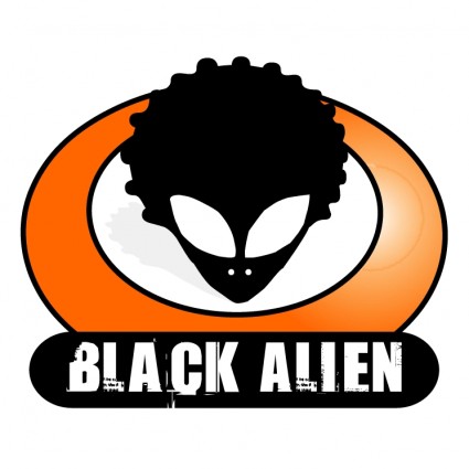 schwarze alien