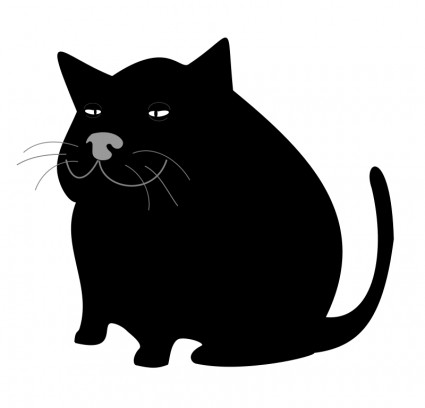 schwarze Katze Gato Negro