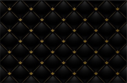 Black Checkered Tile The Background Vector