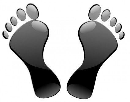pés pretos