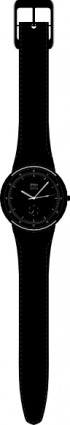 clipart Black watch