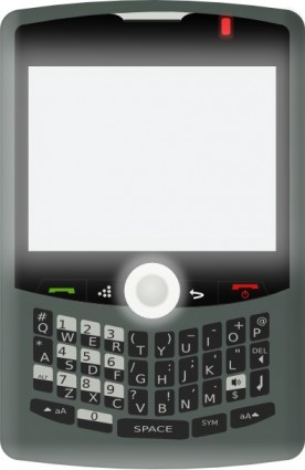 clipart de Blackberry curve