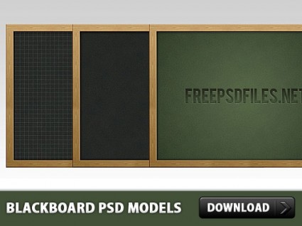 Blackboard Free Psd Models