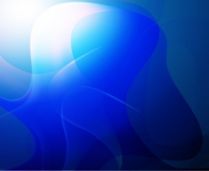 Blue Abstract Background Vector Art