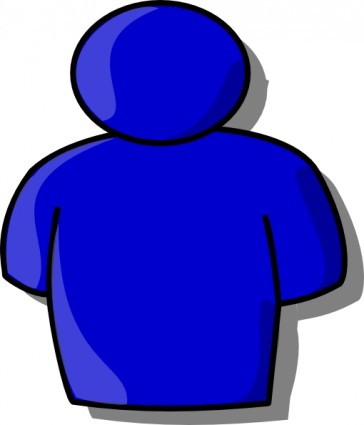 avatar blu ClipArt