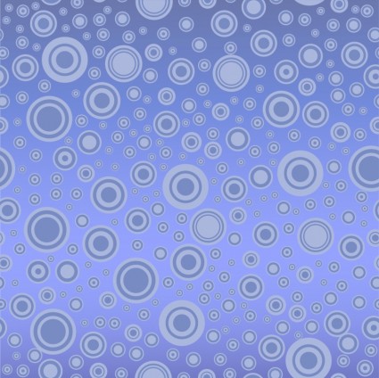 Blue Circles Seamless Tile