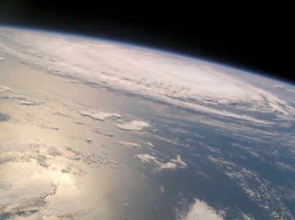 الأرض الأزرق خلفية طبيعة الفضاء